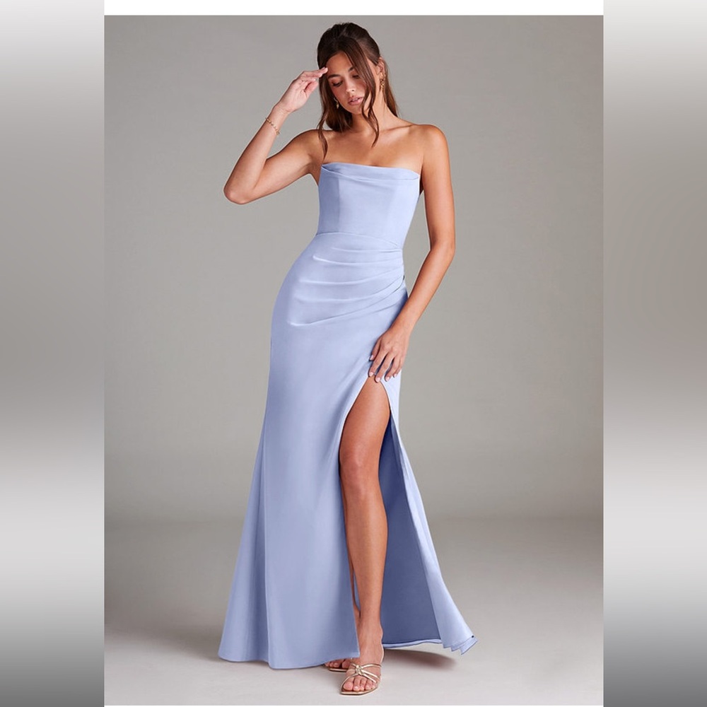 Elegant Lavender Evening Skirt